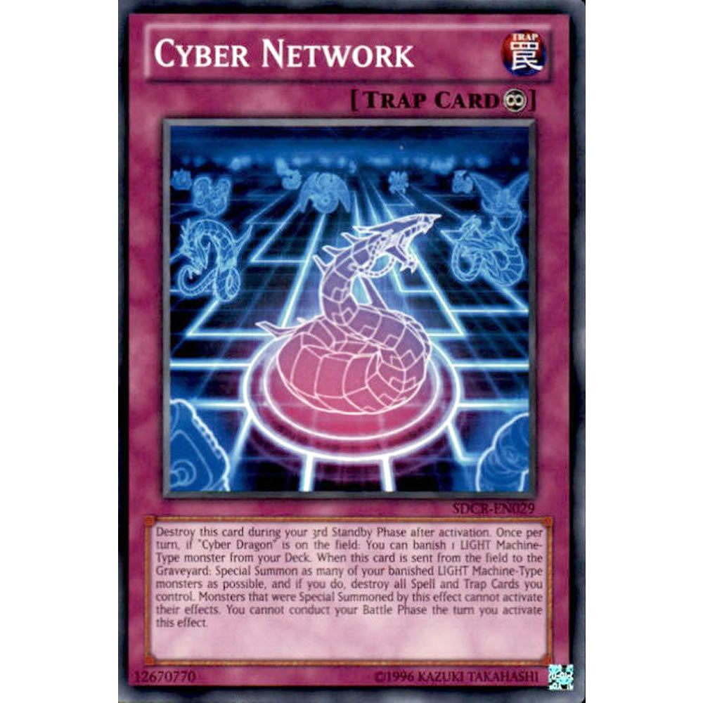 Cyber Network SDCR-EN029 Yu-Gi-Oh! Card from the Cyberdragon Revolution Set