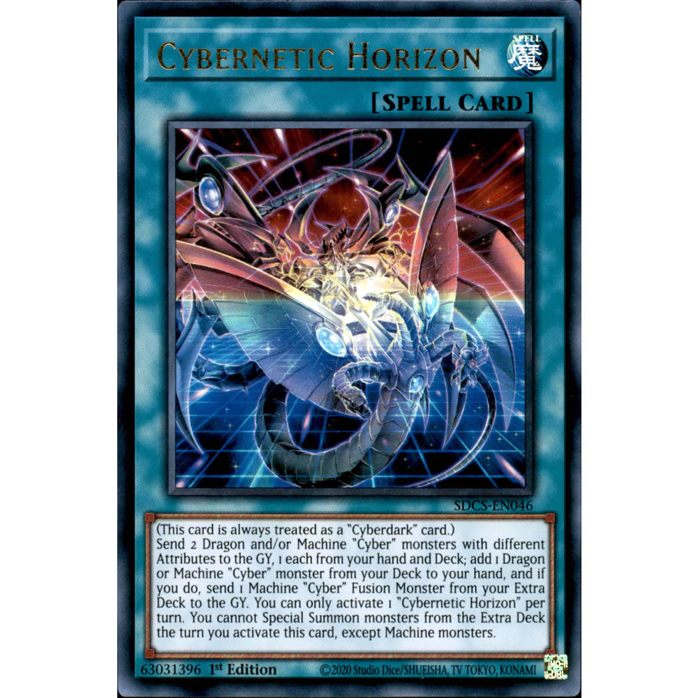 yugioh cybernetic horizon card list YuGiOh Cybernetic Horizon Single Card Common Cluster Congester CYHO-EN002