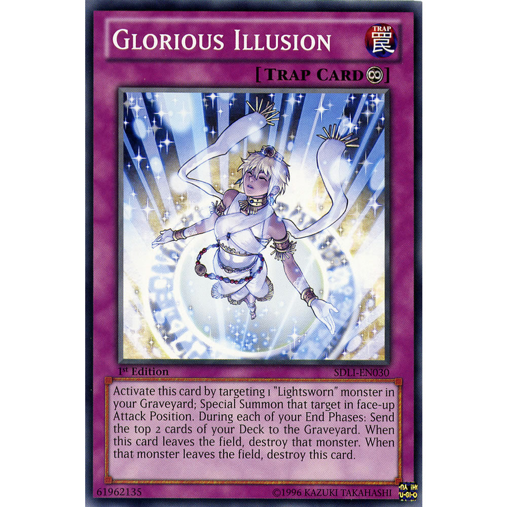 Glorious Illusion SDLI-EN030 Yu-Gi-Oh! Card from the Realm of Light Set