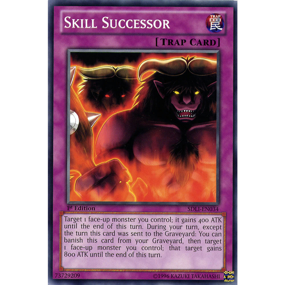 Skill Successor SDLI-EN034 Yu-Gi-Oh! Card from the Realm of Light Set