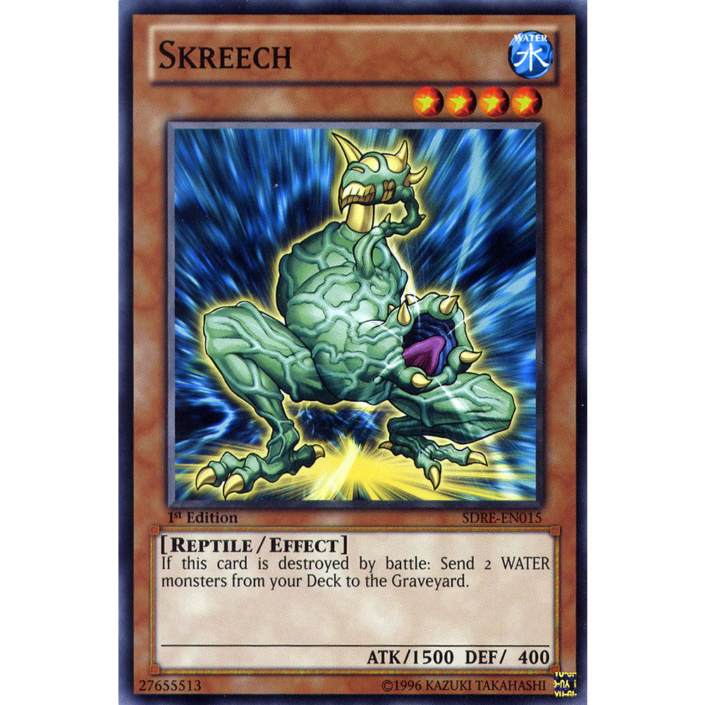 Skreech SDRE-EN015 Yu-Gi-Oh! Card from the Realm of the Sea Emperor Set