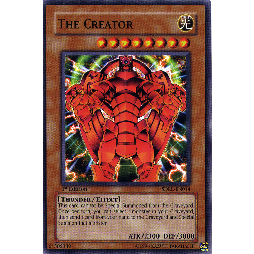 The Creator SDRL-EN014 Yu-Gi-Oh! Card - Deckboosters The Creator SDRL-EN014 Yu-Gi-Oh! Card - Deckboosters