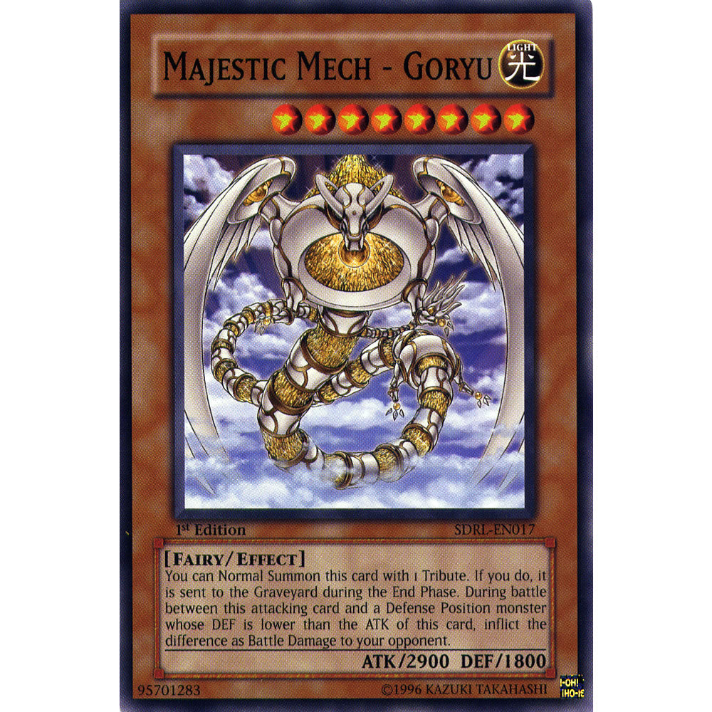 Majestic Mech - Goryu SDRL-EN017 Yu-Gi-Oh! Card Majestic Mech - Goryu SDRL-EN017 Yu-Gi-Oh! Card
