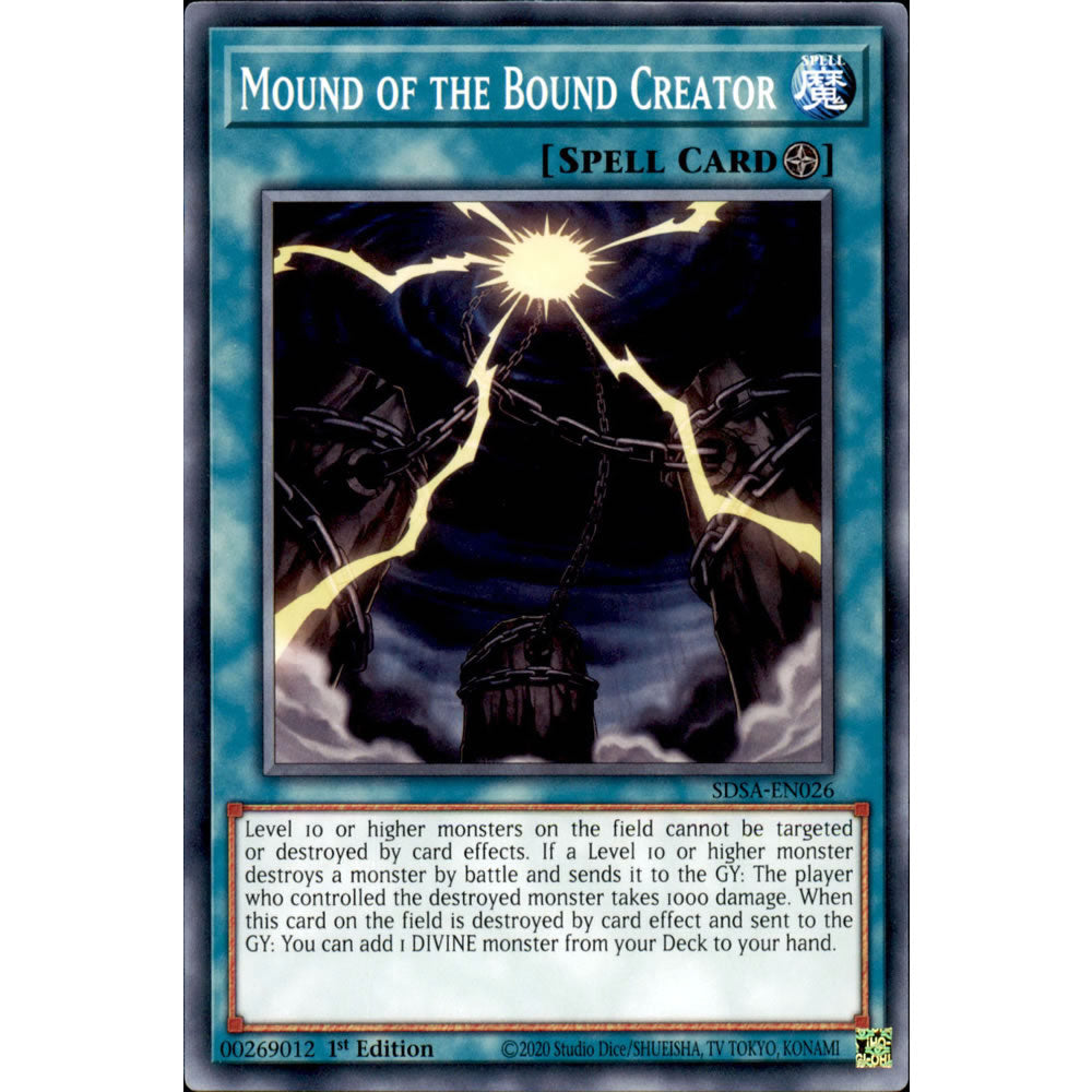 yugioh mound of the bound creator deck Mound of the Bound Creator SDSA-EN026 Yu-Gi-Oh! Card