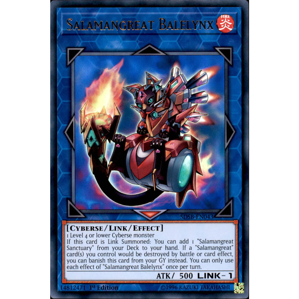 Salamangreat Balelynx SDSB-EN043 Yu-Gi-Oh! Card from the Soulburner Set