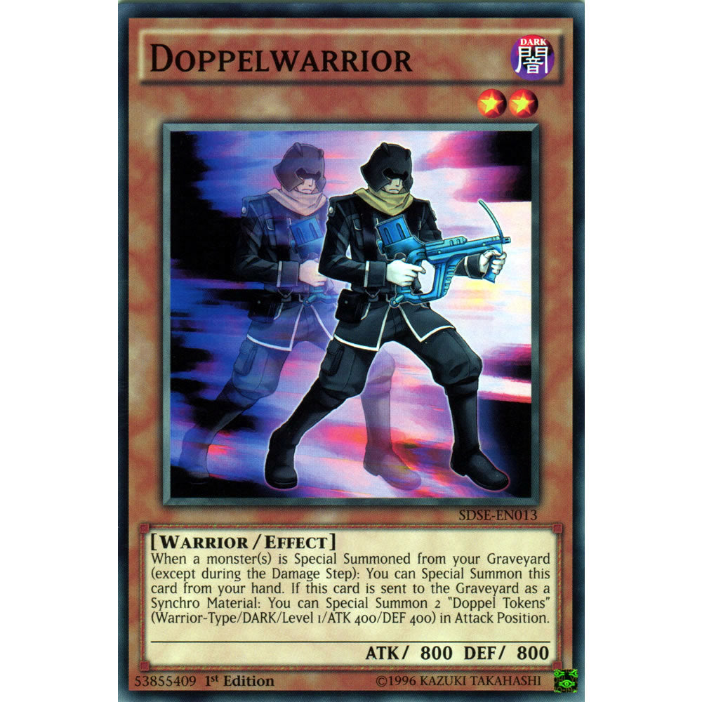 Doppelwarrior SDSE-EN013 Yu-Gi-Oh! Card from the Synchron Extreme Set