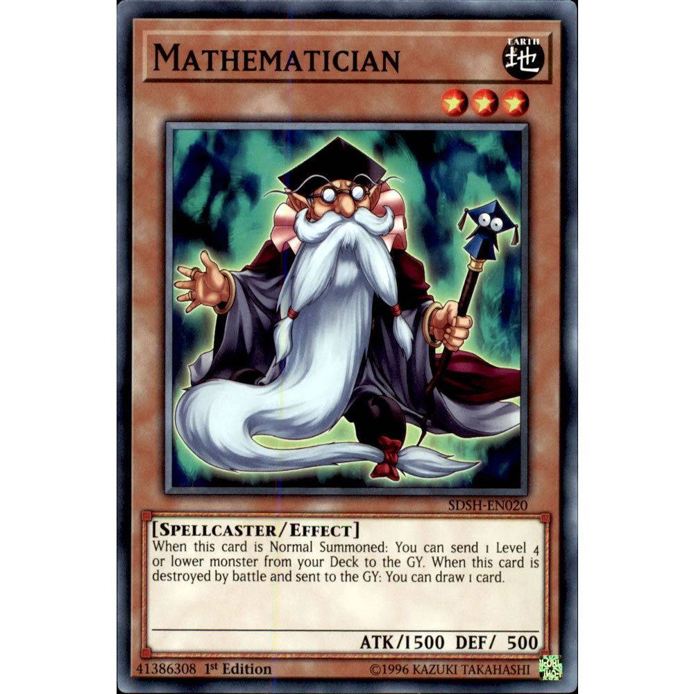 Mathematician SDSH-EN020 Yu-Gi-Oh! Card from the Shaddoll Showdown Set