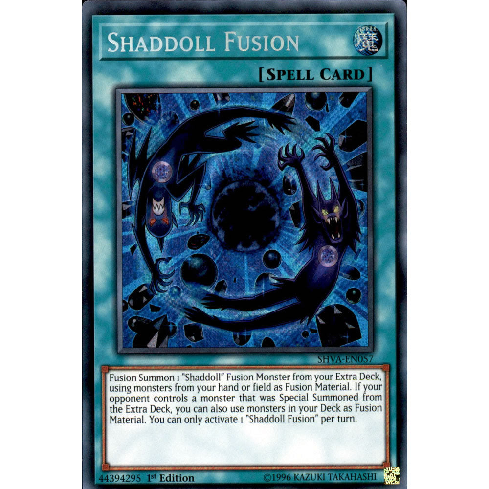 Shaddoll Fusion SHVA-EN057 Yu-Gi-Oh! Card from the Shadows in Valhalla Set