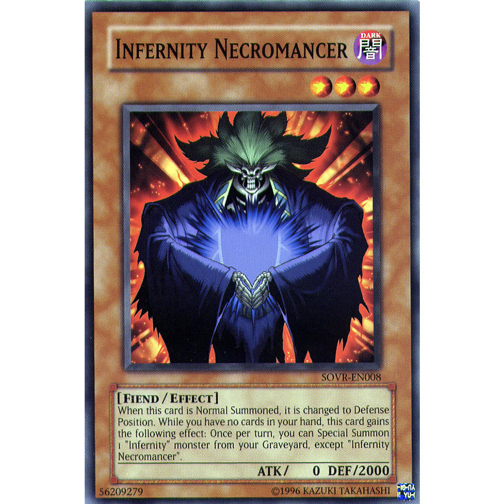 Infernity Necromancer SOVR-EN008 Yu-Gi-Oh! Card Infernity Necromancer SOVR-EN008 Yu-Gi-Oh! Card