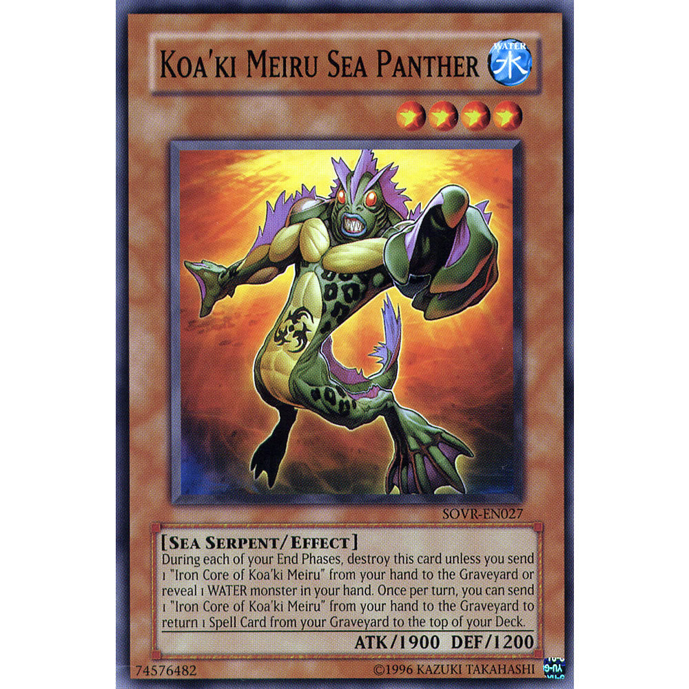 Koaki Meiru Sea Panther SOVR-EN027 Yu-Gi-Oh! Card Koaki Meiru Sea Panther SOVR-EN027 Yu-Gi-Oh! Card
