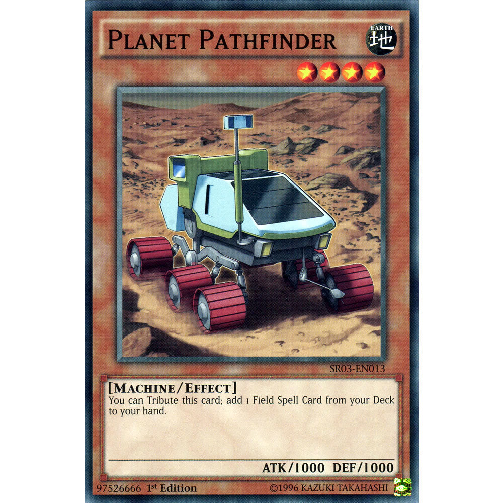 Planet Pathfinder SR03-EN013 Yu-Gi-Oh! Card - Deckboosters Planet Pathfinder SR03-EN013 Yu-Gi-Oh! Card - Deckboosters