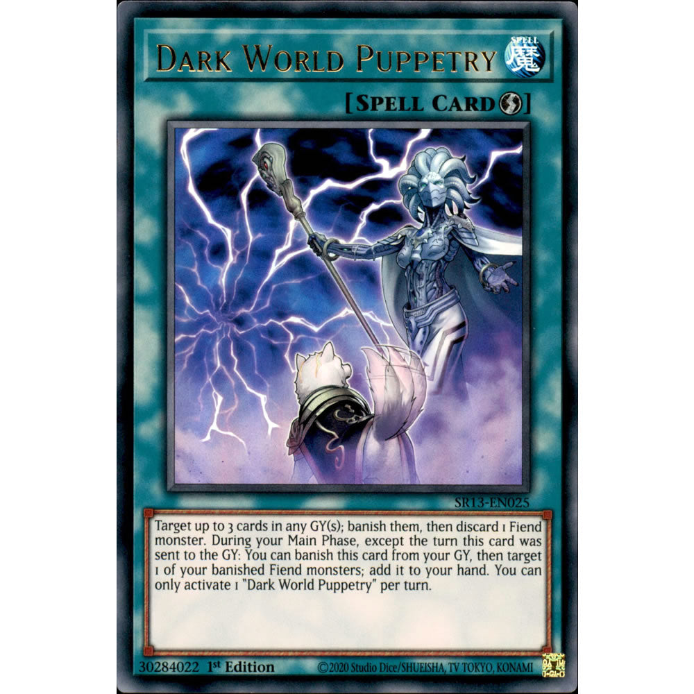 Dark World Puppetry SR13-EN025 Yu-Gi-Oh! Card from the Dark World Set