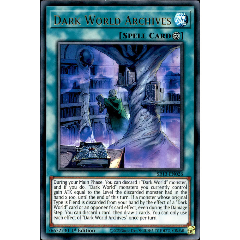 Dark World Archives SR13-EN026 Yu-Gi-Oh! Card from the Dark World Set