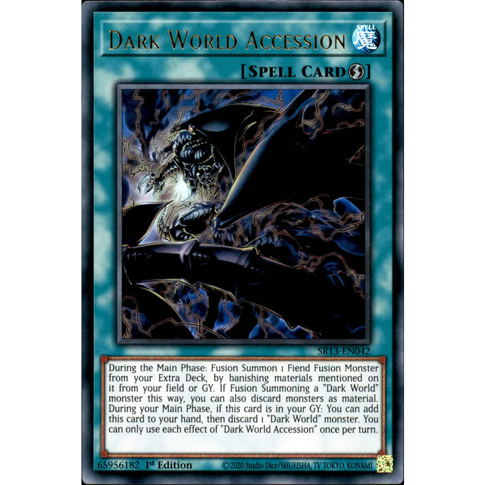 Dark World Accession SR13-EN042 Yu-Gi-Oh! Card from the Dark World Set
