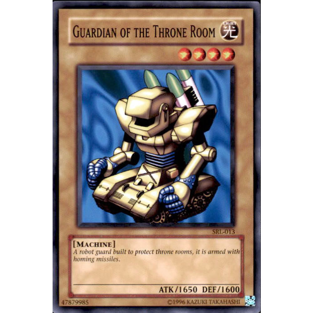 Guardian of the Throne Room SRL-013 Yu-Gi-Oh! Card from the Spell Ruler Set