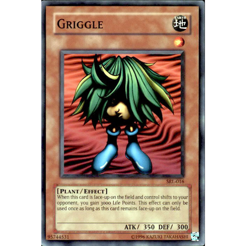 Griggle SRL-016 Yu-Gi-Oh! Card from the Spell Ruler Set