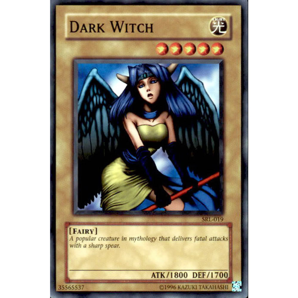Dark Witch SRL-019 Yu-Gi-Oh! Card from the Spell Ruler Set