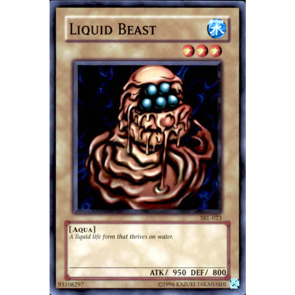 Liquid Beast SRL-023 Yu-Gi-Oh! Card from the Spell Ruler Set