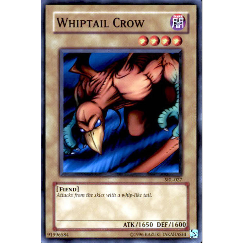 Whiptail Crow SRL-027 Yu-Gi-Oh! Card from the Spell Ruler Set