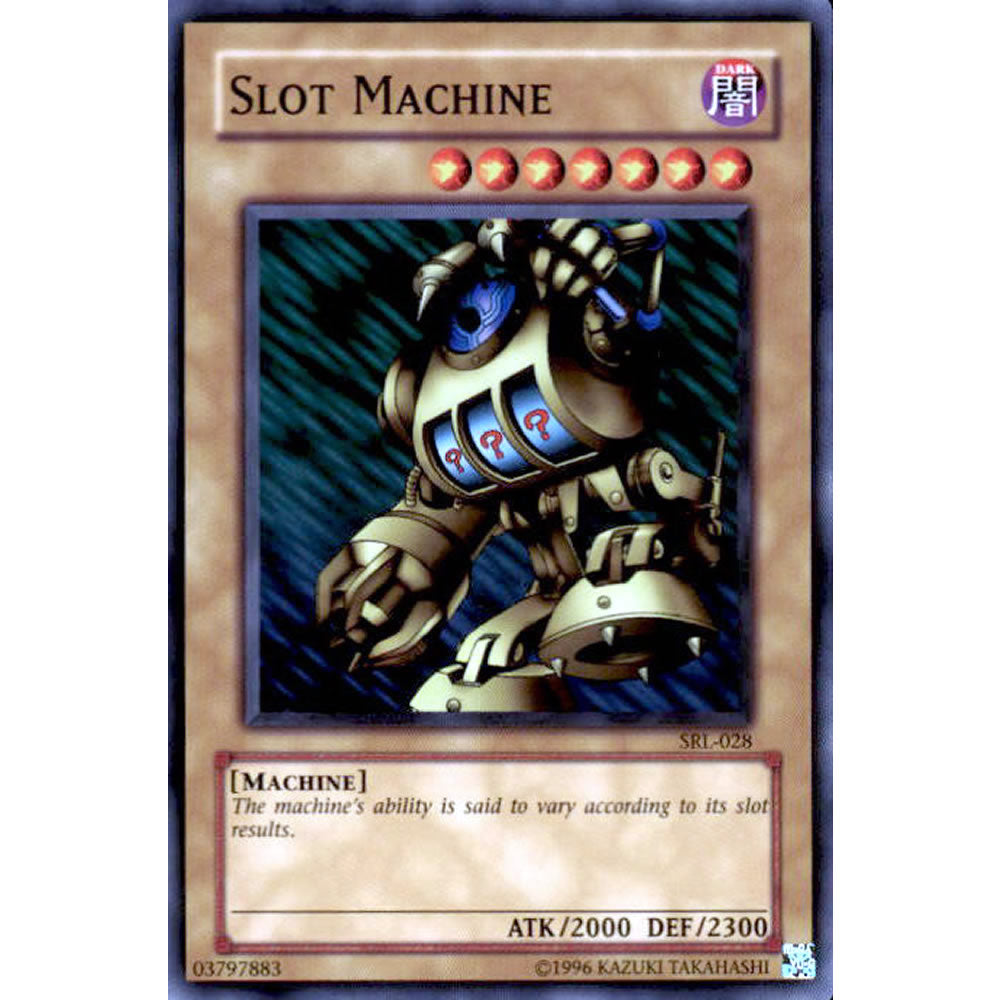 Slot Machine SRL-028 Yu-Gi-Oh! Card from the Spell Ruler Set