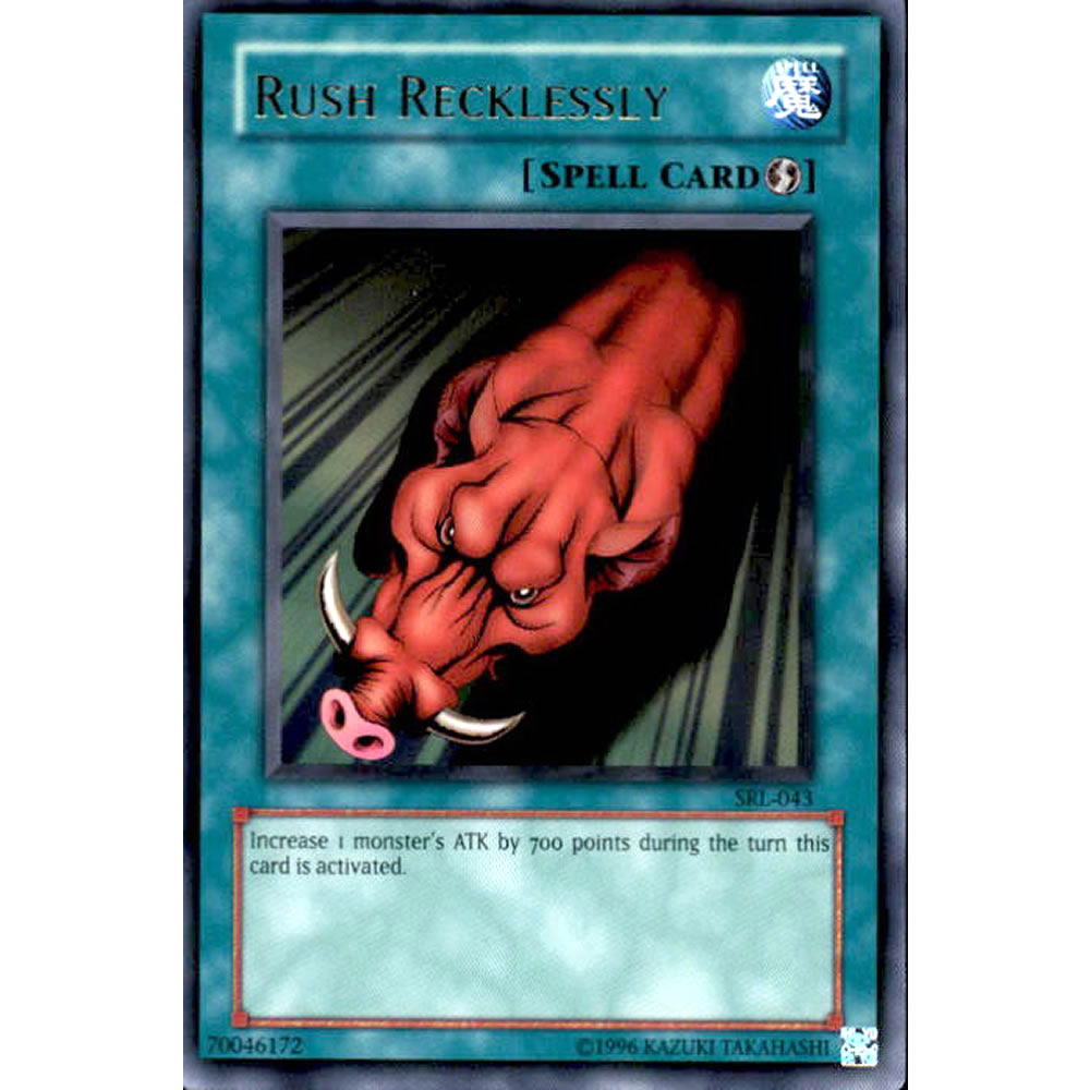 Rush Recklessly SRL-043 Yu-Gi-Oh! Card from the Spell Ruler Set