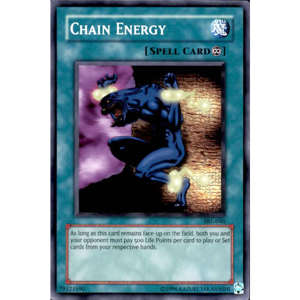 Chain Energy SRL-046 Yu-Gi-Oh! Card from the Spell Ruler Set
