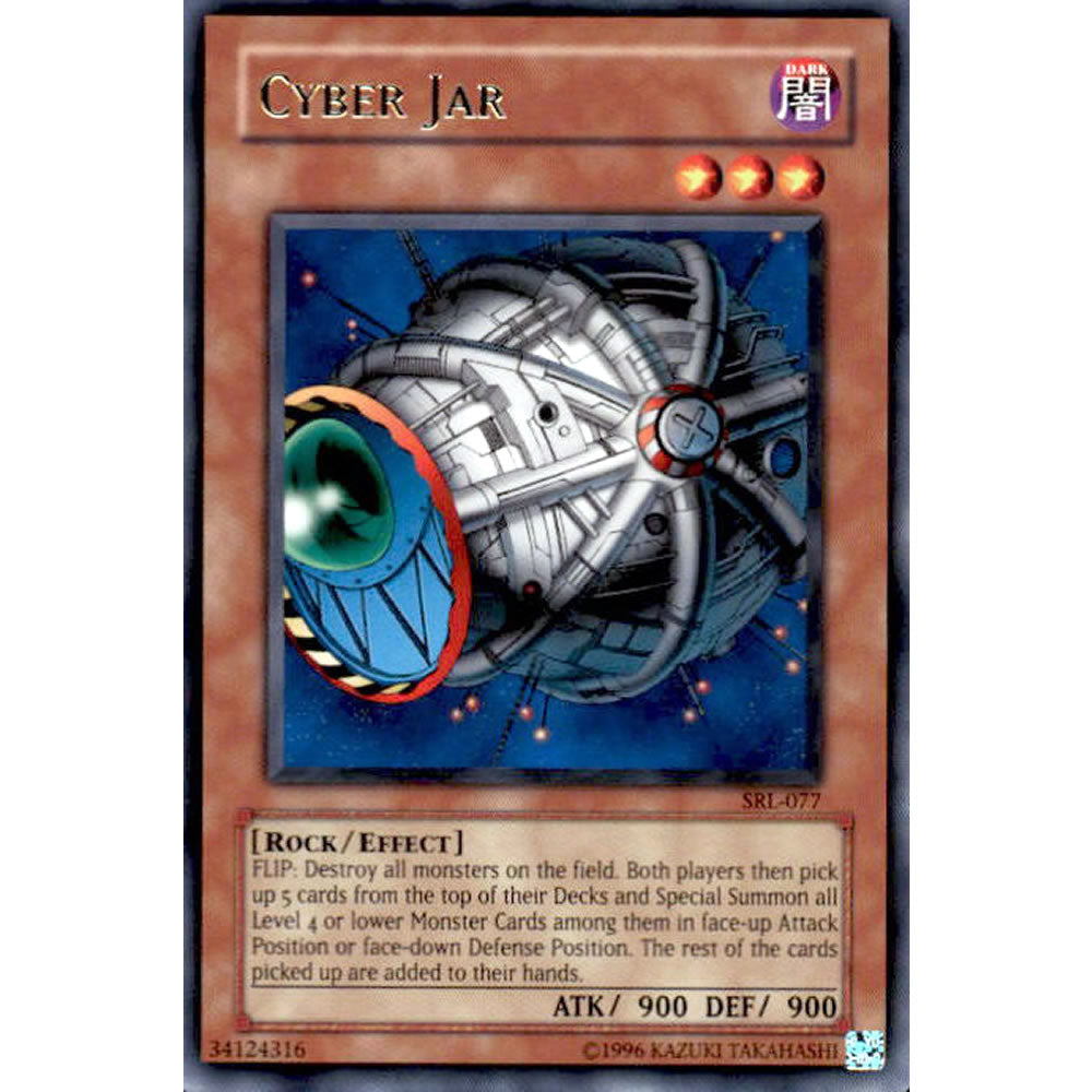 Cyber Jar SRL-077 Yu-Gi-Oh! Card from the Spell Ruler Set