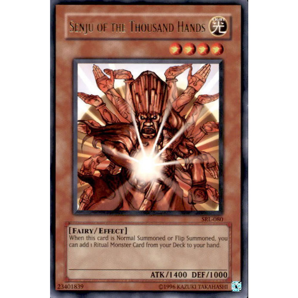 Senju of the Thousand Hands SRL-080 Yu-Gi-Oh! Card from the Spell Ruler Set