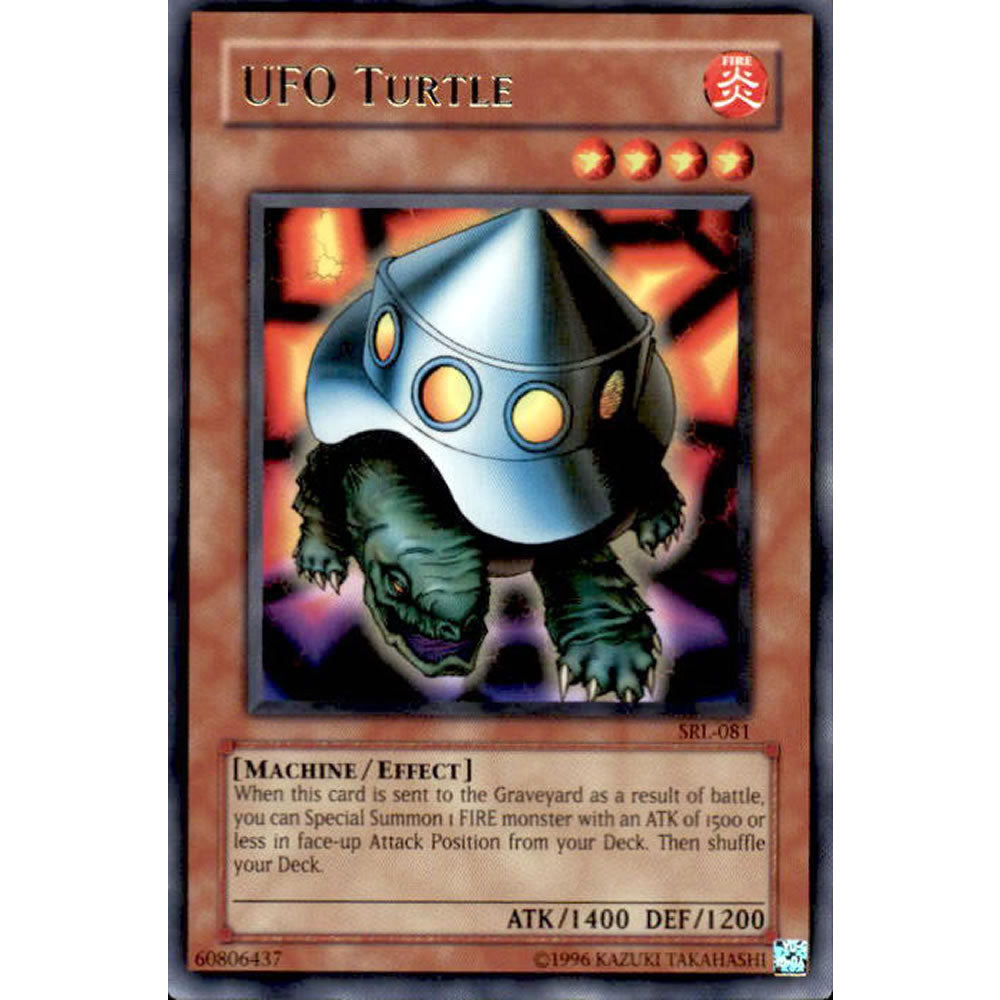 UFO Turtle SRL-081 Yu-Gi-Oh! Card from the Spell Ruler Set