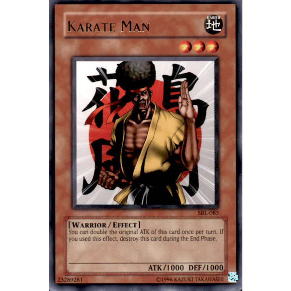 Karate Man SRL-083 Yu-Gi-Oh! Card from the Spell Ruler Set