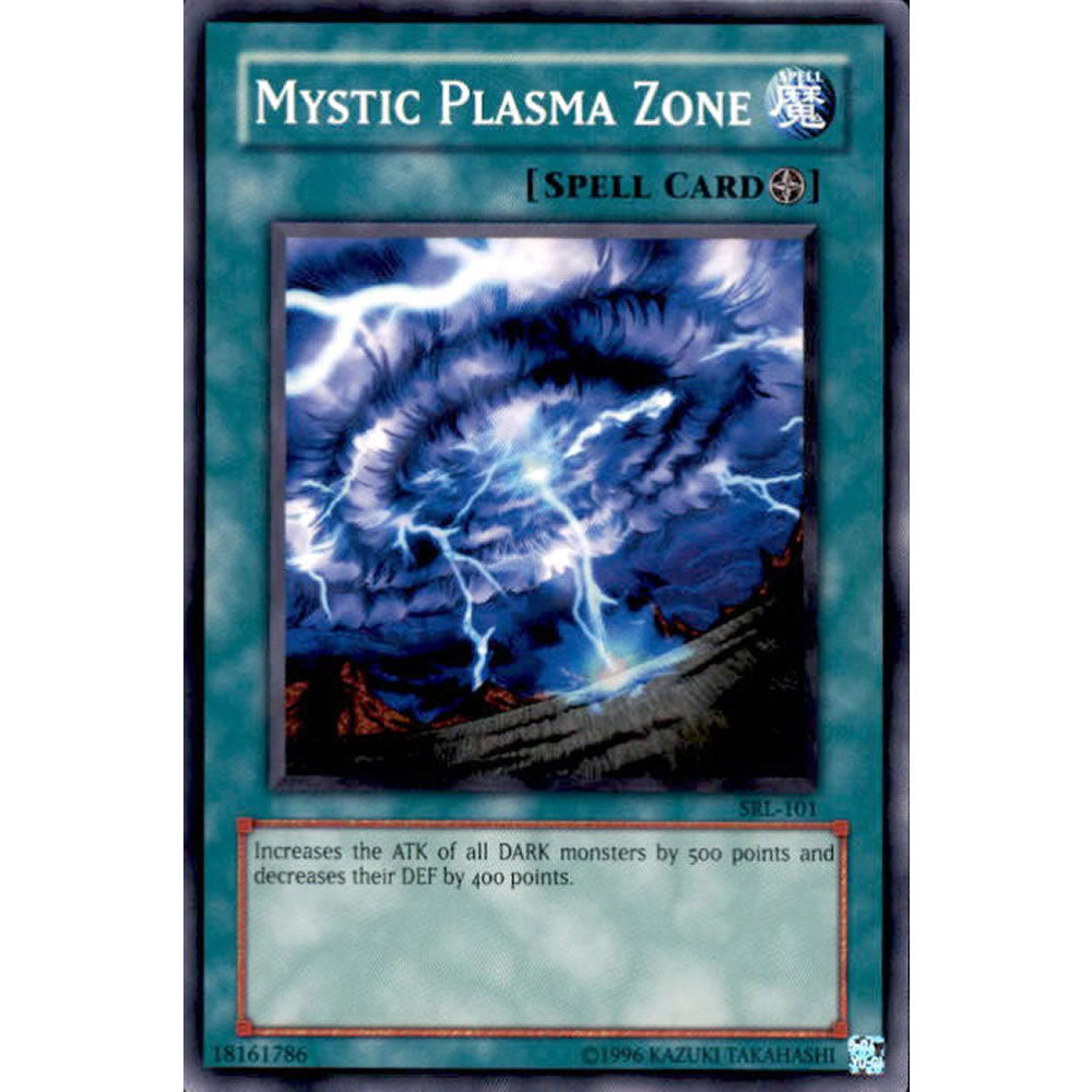 Mystic Plasma Zone SRL-101 Yu-Gi-Oh! Card from the Spell Ruler Set