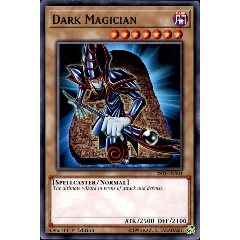 Dark Magician SS01-ENA01 Yu-Gi-Oh! Card - Deckboosters Dark Magician SS01-ENA01 Yu-Gi-Oh! Card - Deckboosters