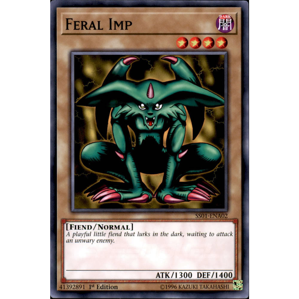 feral imp yugioh card Feral Imp SS01-ENA02 Yu-Gi-Oh! Card
