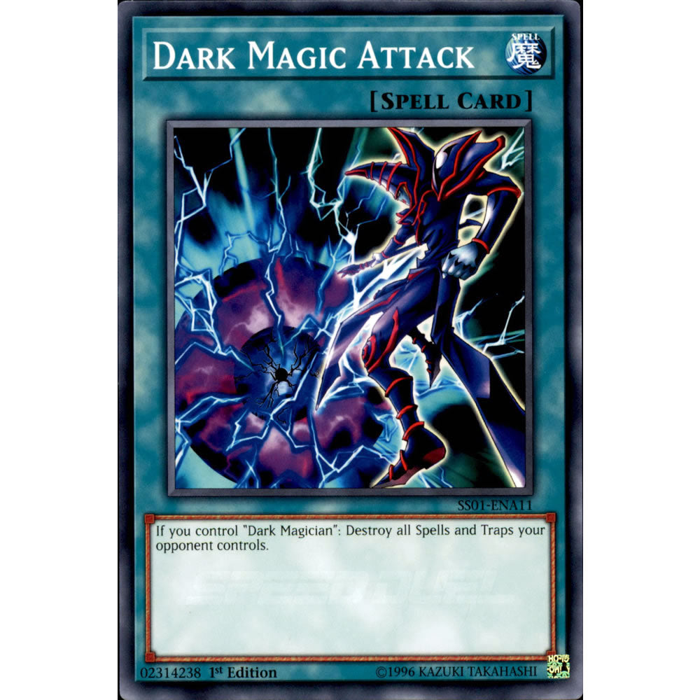 Dark Magic Attack SS01-ENA11 Yu-Gi-Oh! Card - Deckboosters Dark Magic Attack SS01-ENA11 Yu-Gi-Oh! Card - Deckboosters