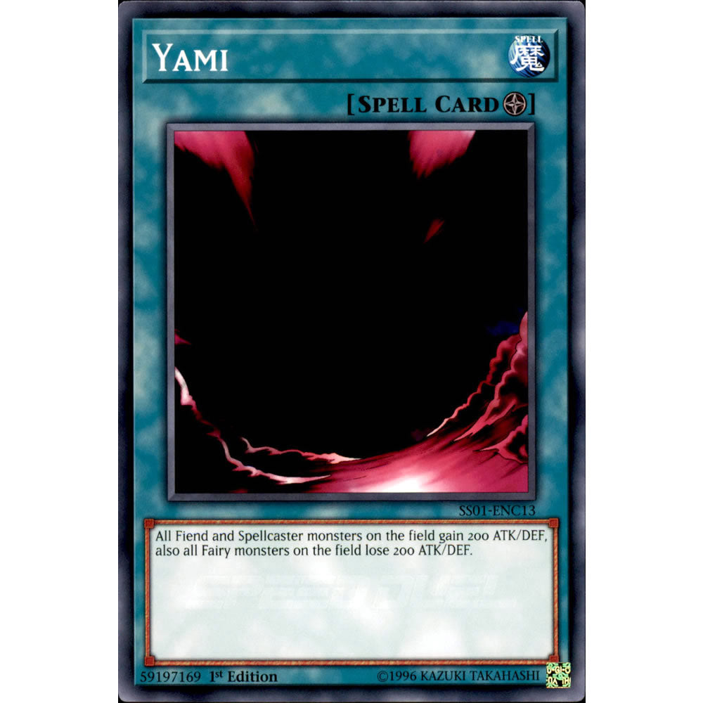 Yami SS01-ENC13 Yu-Gi-Oh! Card - Deckboosters Yami SS01-ENC13 Yu-Gi-Oh! Card - Deckboosters