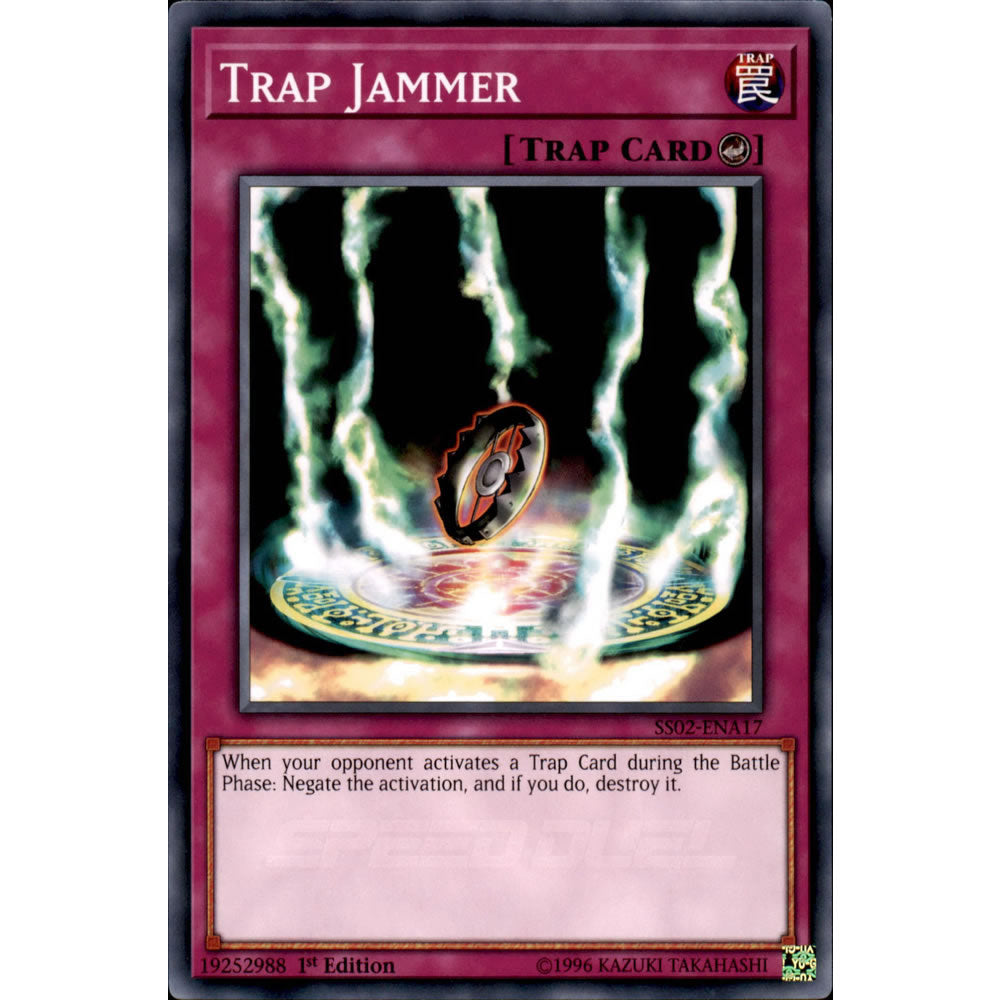 Trap Jammer SS02-ENA17 Yu-Gi-Oh! Card - Deckboosters Trap Jammer SS02-ENA17 Yu-Gi-Oh! Card - Deckboosters