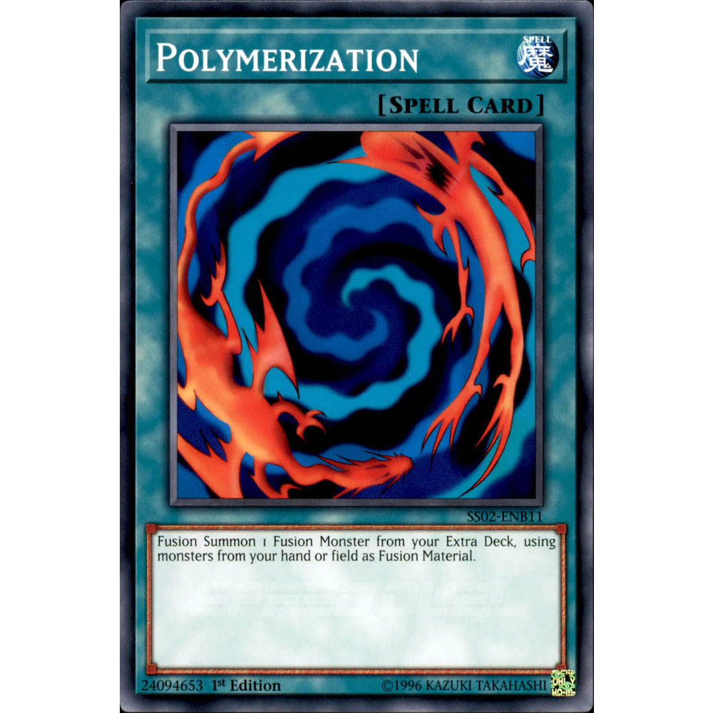 Polymerization SS02-ENB11 Yu-Gi-Oh! Card from the Speed Duel: Duelists of Tomorrow Set