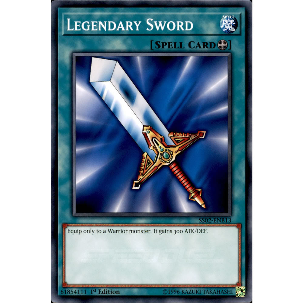 Legendary Sword SS02-ENB13 Yu-Gi-Oh! Card - Deckboosters Legendary Sword SS02-ENB13 Yu-Gi-Oh! Card - Deckboosters