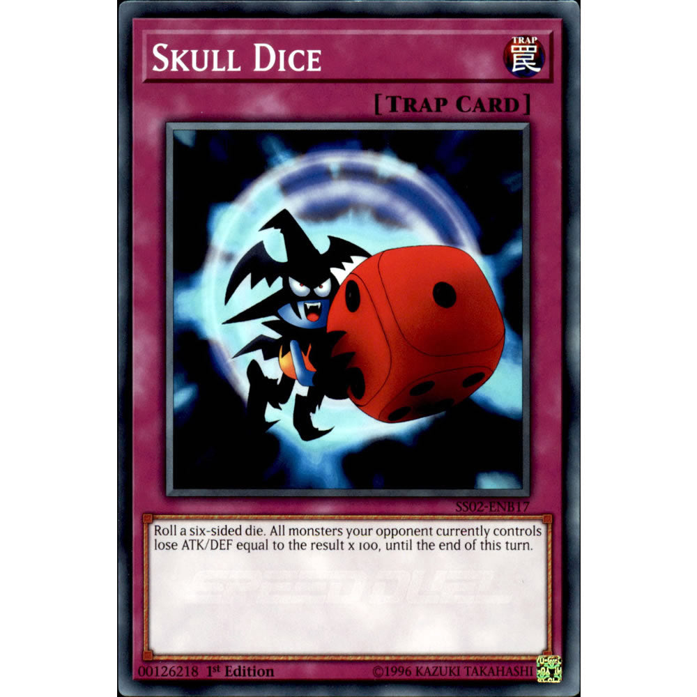 Skull Dice SS02-ENB17 Yu-Gi-Oh! Card from the Speed Duel: Duelists of Tomorrow Set