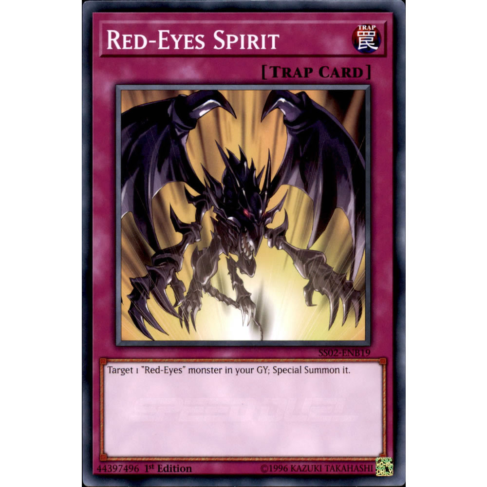 Red-Eyes Spirit SS02-ENB19 Yu-Gi-Oh! Card from the Speed Duel: Duelists of Tomorrow Set