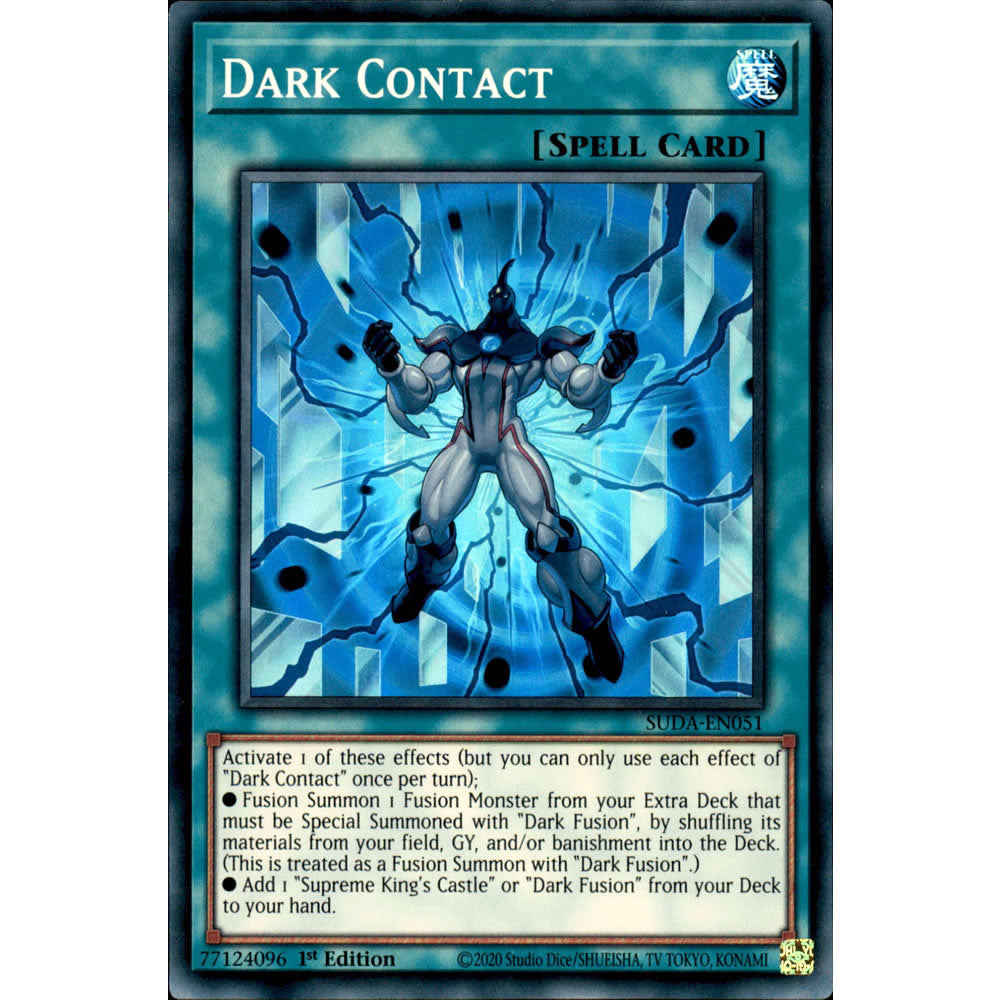 Dark Contact SUDA-EN051 Yu-Gi-Oh! Card from the Supreme Darkness Set