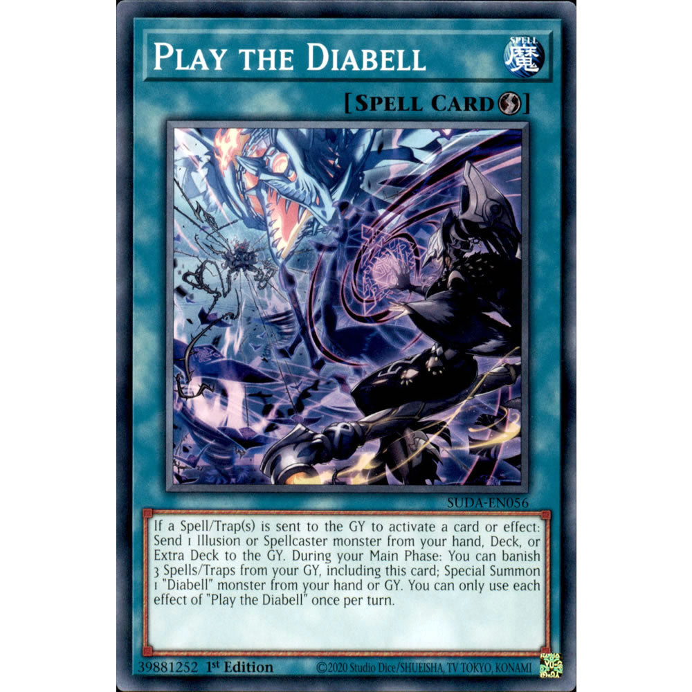 Play the Diabell SUDA-EN056 Yu-Gi-Oh! Card from the Supreme Darkness Set