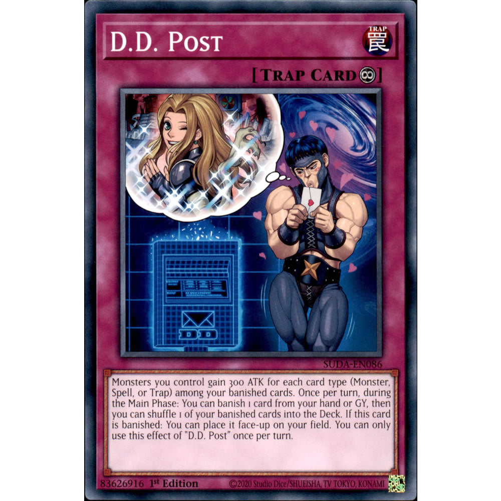 D.D. Post SUDA-EN086 Yu-Gi-Oh! Card from the Supreme Darkness Set