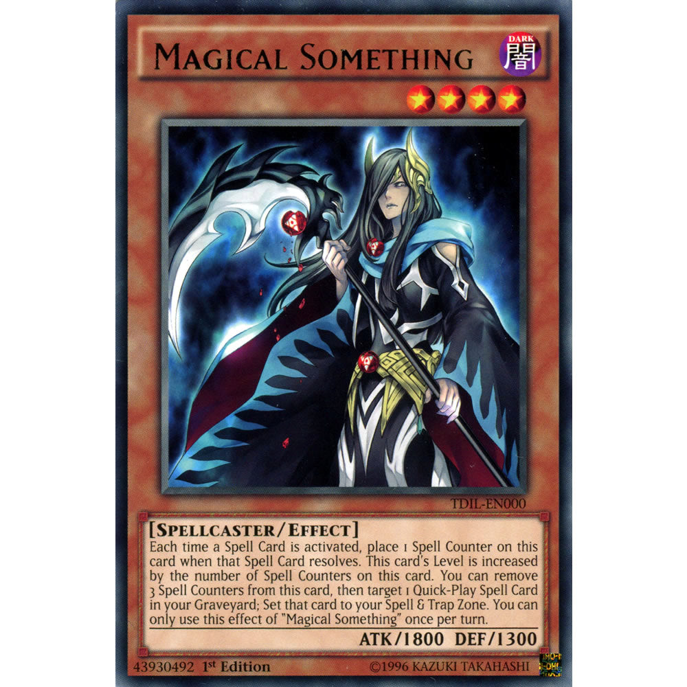 Magical Something TDIL-EN000 Yu-Gi-Oh! Card from the The Dark Illusion Set