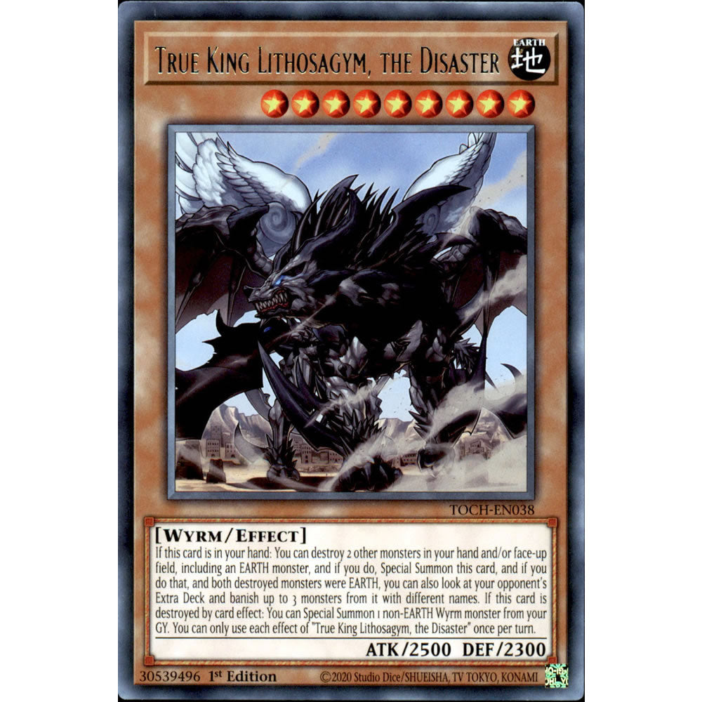 True King Lithosagym, the Disaster TOCH-EN038 True King Lithosagym, the Disaster TOCH-EN038