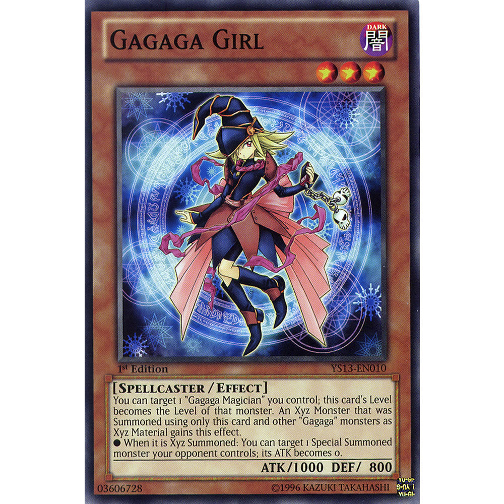 Gagaga Girl YS13-EN010 Yu-Gi-Oh! Card - Deckboosters Gagaga Girl YS13-EN010 Yu-Gi-Oh! Card - Deckboosters
