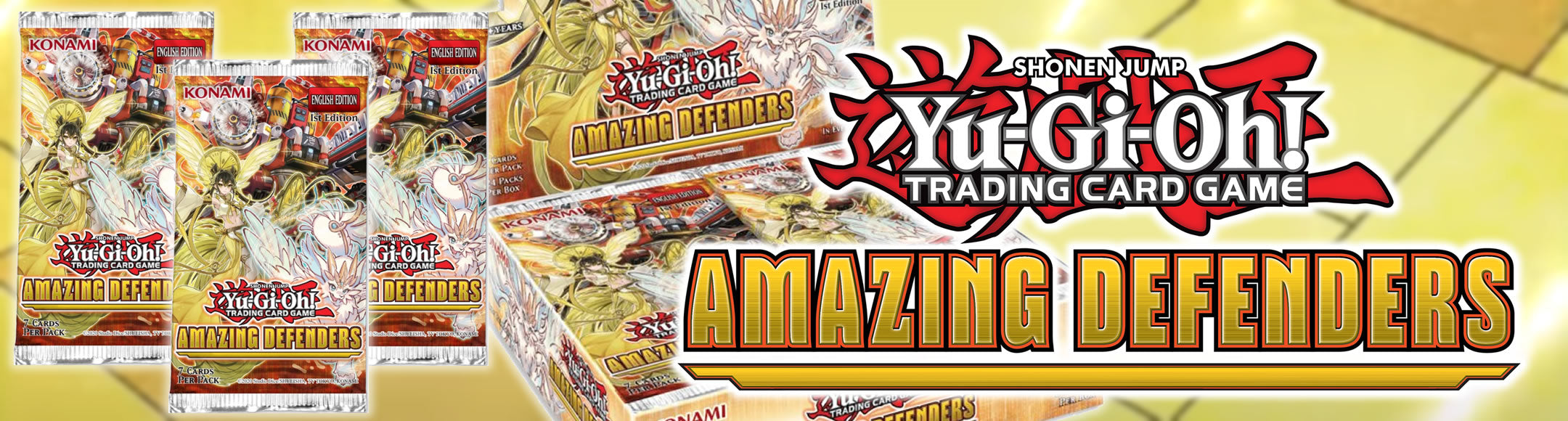 Yu-Gi-Oh! Amazing Defenders Booster Pack Single Cards