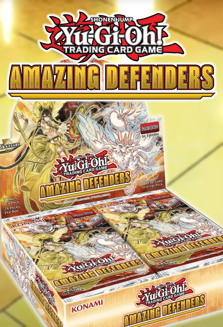 Yu-Gi-Oh! Amazing Defenders Booster Pack Single Cards