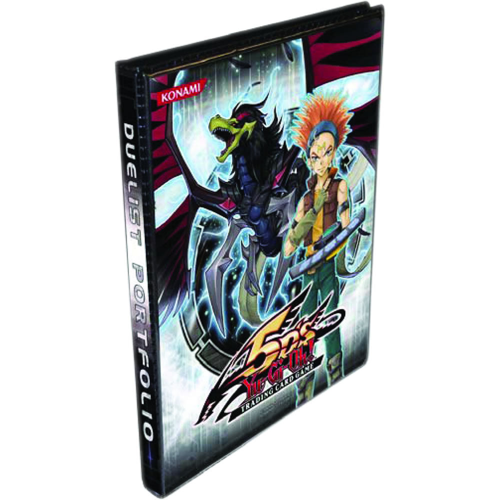Yu-Gi-Oh! 5D's 4-Pocket Portfolio Crow & Black-Winged Dragon Card Portfolio Yu-Gi-Oh! 5D's 4-Pocket Portfolio Crow & Black-Winged Dragon Card Portfolio