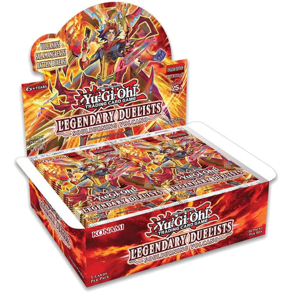 Yu-Gi-Oh! Legendary Duelists: Soulburning Volcano Booster Box